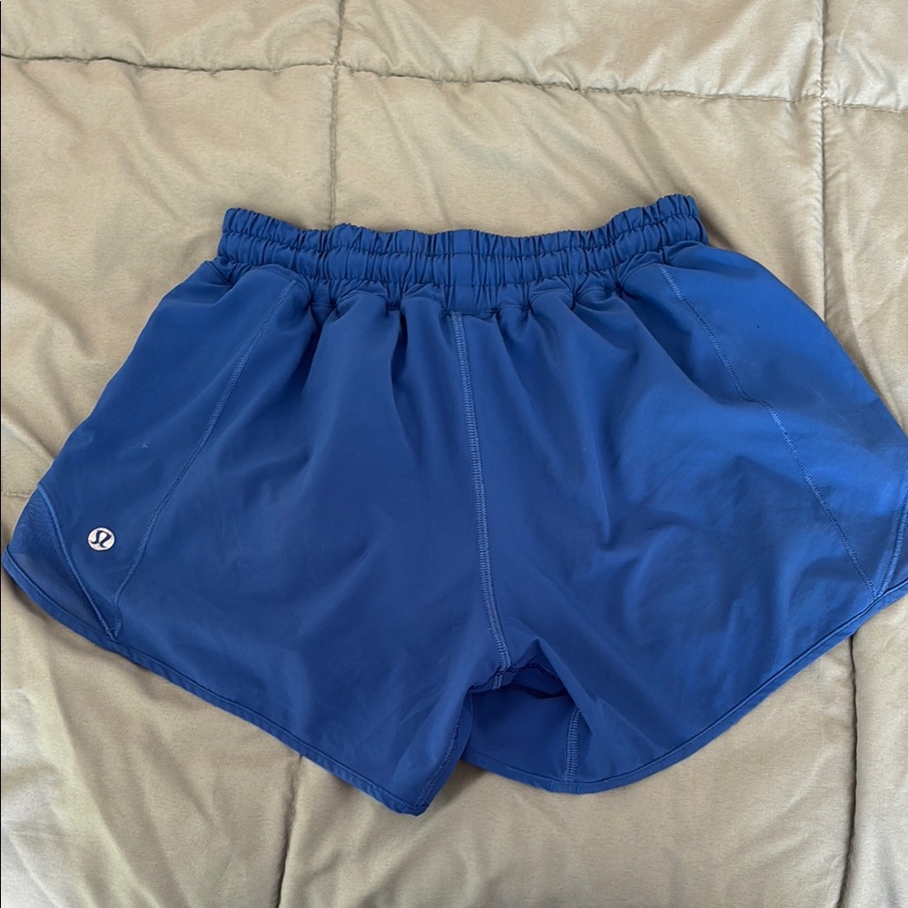 Lululemon Athletica Blue Athletic Shorts Lightweight Performance